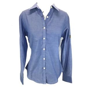 Greg Norman button down shirt blue - women’s M